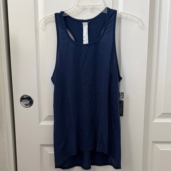 oiselle Tops - Oiselle Flyout Racerback Tank size 10 deep blue
